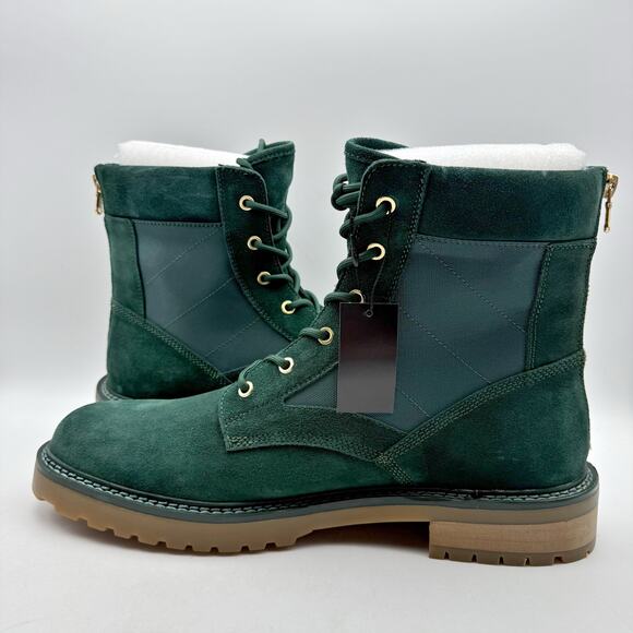 Saint Morta Mens Legion Ankle Boots US 12 Green Suede NIB main image 6